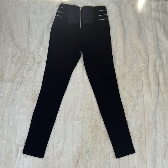 High waisted zipper pants - Picture 5 of 10